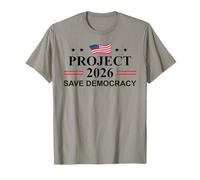 Project 2026 Save Democracy No Kings Protest Fight Oligarchy T-Shirt