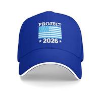 Project 2026 Vote Mens Baseball Cap Unisex Summer Caps Trendy Hats for Men for Fitness Sports Activities