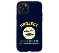Project Blue Beam Retro UFO Sci-Fi Funny Design Case for iPhone 11 Pro