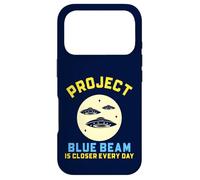 Project Blue Beam Retro UFO Sci-Fi Funny Design Case for iPhone 17 Pro