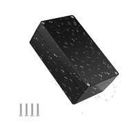 Project Box Junction Box IP67 Waterproof, Nineleaf ABS Plastic Junction Box, DIY Electrical Project Universal Power Enclosure, 6.1x3.5x2.3Inch(157X88.5X60mm) for Exterior, Black 1 Pack