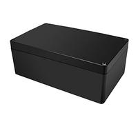 Project Box Therlan IP65 Waterproof Electronics Box DIY ABS Junction Box Universal Plastic Project Enclosure For Indoor Outdoor 200mm x 120mm x 75mm (Black)