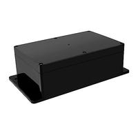 Project Box with Fixed Ear Therlan DIY IP65 Waterproof Junction Box ABS Universal Electronics Project Enclosure Black Project Boxes Dustproof Plastic Case Indoor Outdoor Connecting (230 * 150 * 85mm)