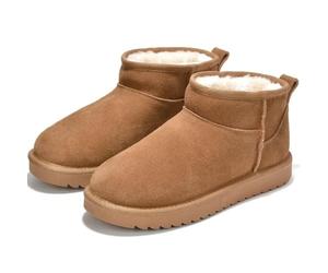 Project Cloud 100% Genuine Leather Ankle Boots for Women - Water Resistant with Memory Foam Insole Winter Boots for Women - Trending Shoes & Comfortable Women's Ankle Boots (Hippy), Chestnut, 7 UK