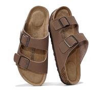 Project Cloud Genuine Leather Flat Sandals Women 2025 Beach Essentials Womens Sandals Memory Foam Vacation Essentials Slides for Women Footwear (Venita), Tan, 5.5 UK Wide