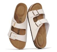 Project Cloud Genuine Leather Flat Sandals Women 2025 Beach Essentials Womens Sandals Memory Foam Vacation Essentials Slides for Women Footwear (Venita), Marble Leather, 4.5 UK Wide
