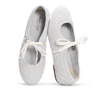 Project Cloud Genuine Leather Sandals for Women - Fashion Flat Womens Sandals with Memory Foam Insole Slides Sandals Women Footwear - Mules Women's Sandals (Emilee), Ice Micro, 5.5 UK