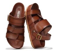 Project Cloud Platform Sandals Women - Strappy Wedges with Comfortable Plush & Soft Insole - Lightweight & Non Slip Platform Sandals for Women 2026 (Proud), Clay, 4 UK
