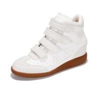 Project Cloud Sneakers for Women - Lace-Up Shoes for Women Trendy Women Sneakers with Memory Foam Insole Women's Fashion Sneakers Non-Slip Womens Shoes (Marant), White, 5 UK