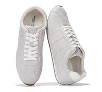Project Cloud Sneakers for Women - Lightweight with Memory Foam Insole Womens Sneakers - Non Slip Work Shoes for Women Footwear - Lace Up Womens Casual Shoes, Ice, 6 UK