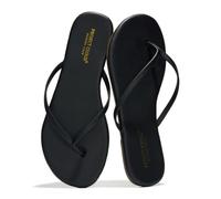Project Cloud Women's Foundations Flat Sandal, Black, 8 UK
