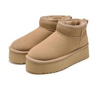 Project Cloud Women's HuggySnow Boot | Water Resistant Memory Foam Insole Winter Shoes - Outdoor Fall Shoes for Women - Fashionable Winter Booties with EVA Outsole