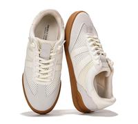 Project Cloud Womens Sneakers - Memory Foam Insole and Lightweight Spring Shoes - Non-Slip Lace Up Trendy Shoes - Fashion Sneakers for Women 2025 (Verdict), White, 7 UK