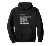 Project Coordinator The Man Myth Legend Vintage Pullover Hoodie