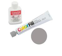 Project DIY® ColorFill 100% Waterproof - Durable - Worktop Joint Sealant & Repairer, Fix, Chips, Dents & Scratches, 1 x 25g ColorFill, 1 x 20ml Solvent (CF076 - Sarum Grey, One Size)