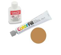 Project DIY® ColorFill 100% Waterproof - Durable - Worktop Joint Sealant & Repairer, Fix, Chips, Dents & Scratches, 1 x 25g ColorFill, 1 x 20ml Solvent (CF178 - Silent Oak, One Size)