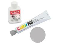 Project DIY® ColorFill 100% Waterproof - Durable - Worktop Joint Sealant & Repairer, Fix, Chips, Dents & Scratches, 1 x 25g ColorFill, 1 x 20ml Solvent (CF040 - Fog, One Size)