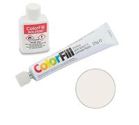 Project DIY® ColorFill 100% Waterproof - Durable - Worktop Joint Sealant & Repairer, Fix, Chips, Dents & Scratches, 1 x 25g ColorFill, 1 x 20ml Solvent (CF044 - Glacier Nimbus, One Size)