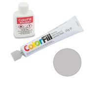 Project DIY® ColorFill 100% Waterproof - Durable - Worktop Joint Sealant & Repairer, Fix, Chips, Dents & Scratches, 1 x 25g ColorFill, 1 x 20ml Solvent (CF136 - Titan, One Size)