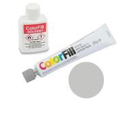 Project DIY® ColorFill 100% Waterproof - Durable - Worktop Joint Sealant & Repairer, Fix, Chips, Dents & Scratches, 1 x 25g ColorFill, 1 x 20ml Solvent (CF047 - Grey Dust, One Size)