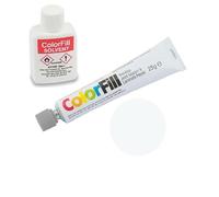 Project DIY® ColorFill 100% Waterproof - Durable - Worktop Joint Sealant & Repairer, Fix, Chips, Dents & Scratches, 1 x 25g ColorFill, 1 x 20ml Solvent (CF115 - Silver Grey, One Size)