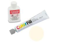 Project DIY® ColorFill 100% Waterproof - Durable - Worktop Joint Sealant & Repairer, Fix, Chips, Dents & Scratches, 1 x 25g ColorFill, 1 x 20ml Solvent (CF119 - Sarsen Grey, One Size)