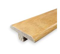 Project DIY® Solid Oak T Profile 900mm Length - Oak Transition T-Bar Door Trim - 15mm Height, 50mm Width - Hardwearing - Door Bar & Cover Strip for Wood Flooring (Golden Oak)
