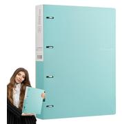 Project Folders - 4 Hole Presentation Display Book | Refillable Binder Organizer Project Organizer | A4 Book Display Folder | D-Type Quick Labor Folder for Efficient Access