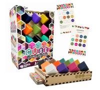 Project Genius, Art. Chroma Cube - Educational Wooden 3D Puzzle, Brain Teaser Puzzle, Wooden Puzzle