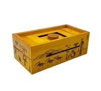 Project Genius Pharaoh Tomb Brain Teaser Puzzle, Brown