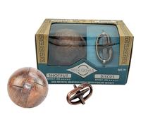 Project Genius True Genius Shotput & Discus Wooden Brainteaser Puzzle in Bronze Project Genius Bronze