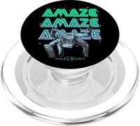 Project Hail Mary Amazing Rocky The Alien Neon Portrait PopSockets PopGrip for MagSafe