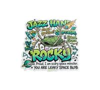 Project Hail Mary Merch Project Hail Mary Stickers Self-Adhesive Stickers for Water Bottle, Luggage, Laptop, Phone Gifts for Fans A02