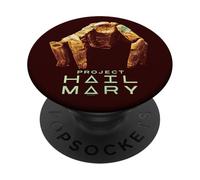 Project Hail Mary Rocky The Alien Distressed Portrait PopSockets Adhesive PopGrip