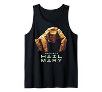 Project Hail Mary Rocky The Alien Distressed Portrait Tank Top