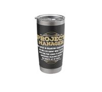 Project Manager an Expert in Agile Coach Project Management Stainless Steel Insulated Tumbler