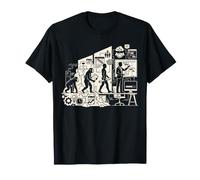 Project Manager Evolution Leadership Project Planning Design T-Shirt