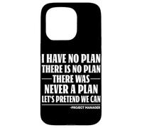 Project Manager Funny Project Management Case for iPhone 15 Pro