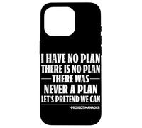 Project Manager Funny Project Management Case for iPhone 16 Pro
