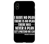 Project Manager Funny Project Management Case for iPhone XS Max