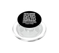 Project Manager Funny Timeline Hypothesis Scope Creep Quote PopSockets PopGrip for MagSafe