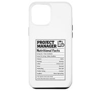 Project Manager Nutritional Facts Management Professional Case for iPhone 12 Pro Max
