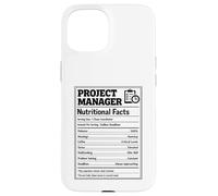 Project Manager Nutritional Facts Management Professional Case for iPhone 15