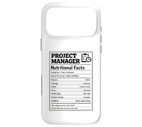 Project Manager Nutritional Facts Management Professional Case for iPhone 17 Pro Max