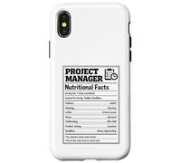 Project Manager Nutritional Facts Management Professional Case for iPhone X/XS