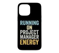Project Manager Running On PM Energy Agile Leadership Case for iPhone 13 Pro Max