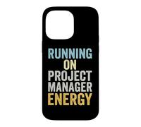 Project Manager Running On PM Energy Agile Leadership Case for iPhone 14 Pro Max