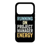 Project Manager Running On PM Energy Agile Leadership Case for iPhone 17 Pro