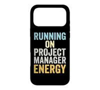 Project Manager Running On PM Energy Agile Leadership Case for iPhone 17 Pro Max