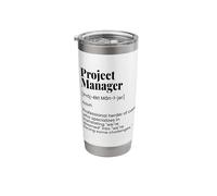 Project Manager, Team Manager, Team Leader, Project Planner Stainless Steel Insulated Tumbler